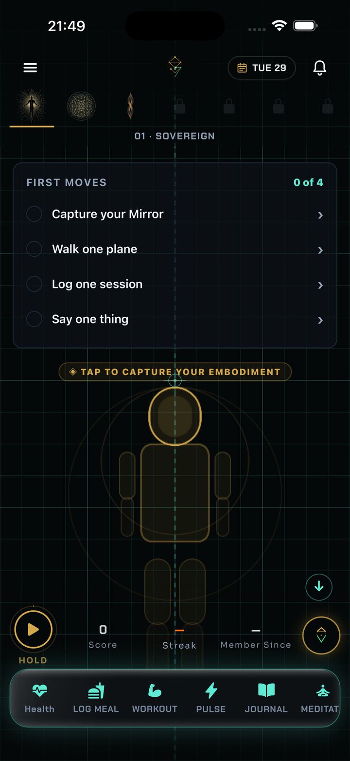 A screen from the Veast app, chapter 00