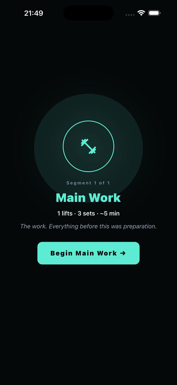 A screen from the Veast app, chapter 02