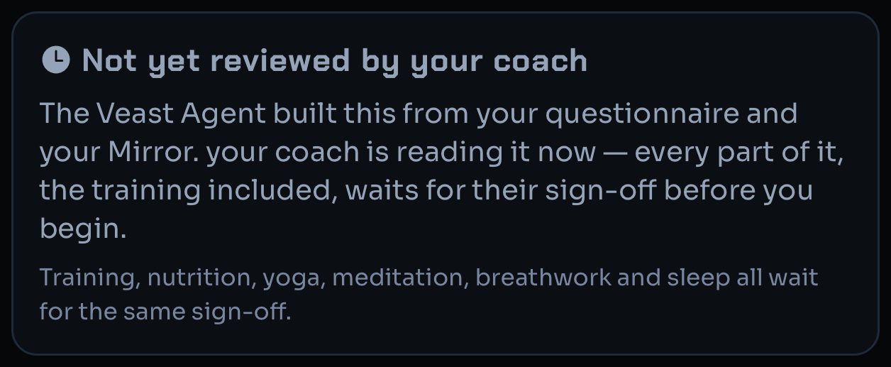 A screen from the Veast app, chapter 06