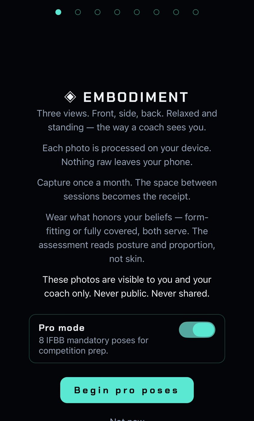 A screen from the Veast app, chapter 07