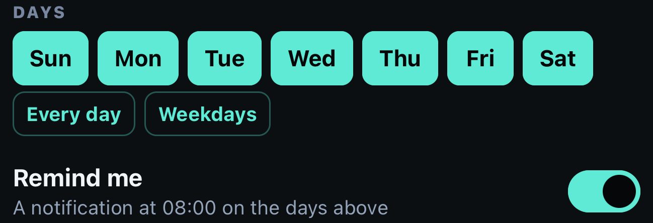 A screen from the Veast app, chapter 08